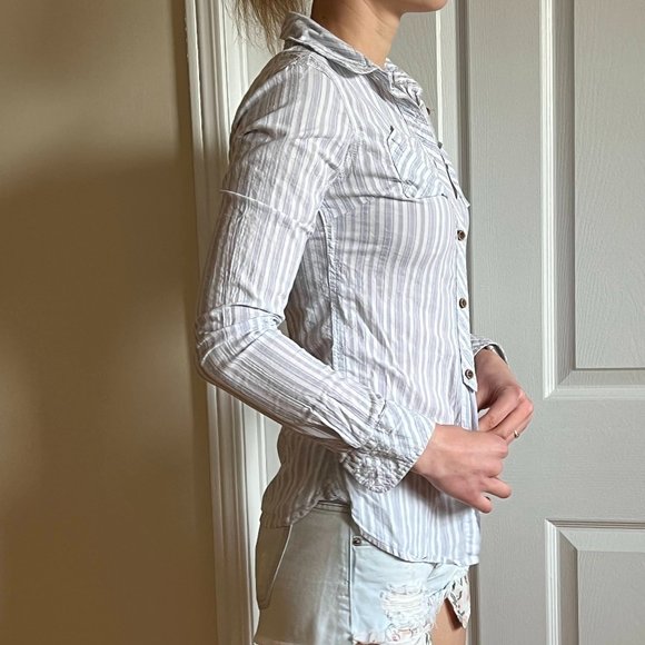 Maison Scotch Cotton Dress Shirt - Picture 2 of 5